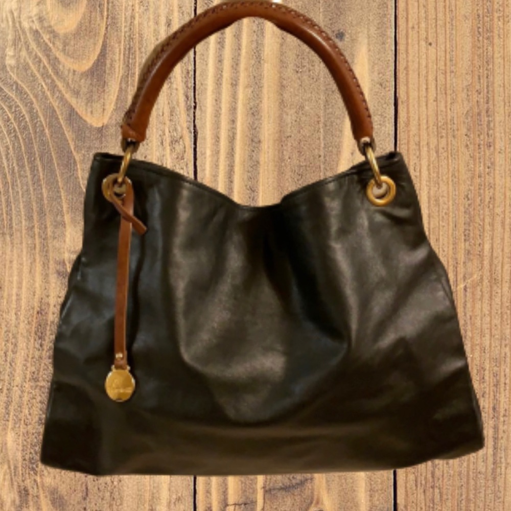 EUC Nardelli Italian calf leather bag